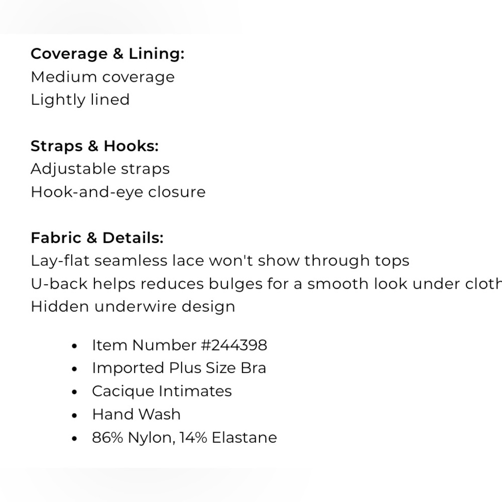 Bra - Picture 6 of 6